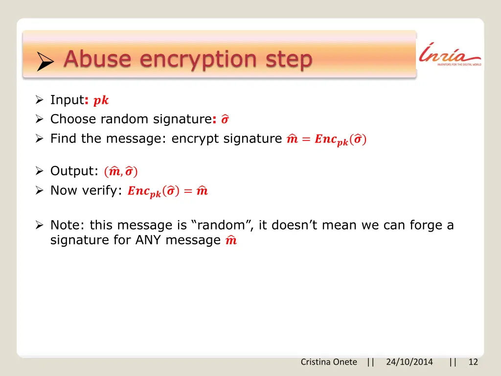 abuse encryption step