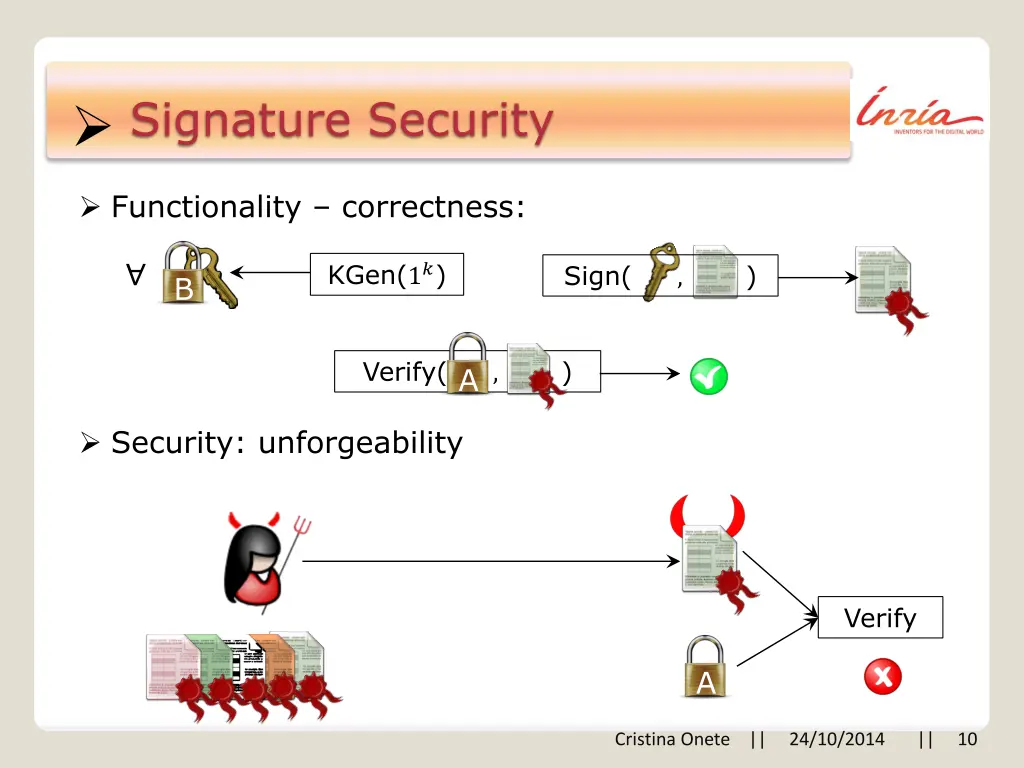 signature security