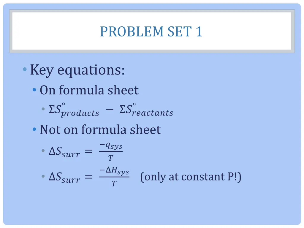 problem set 1