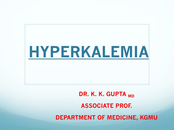 hyperkalemia