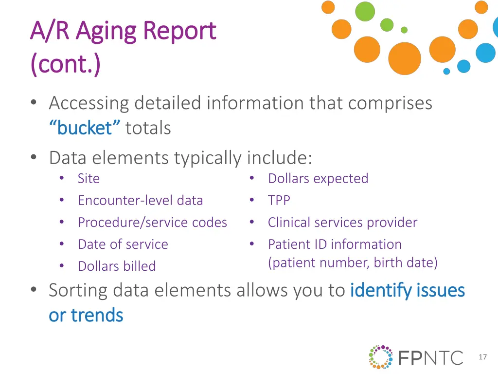 a r aging report a r aging report cont cont