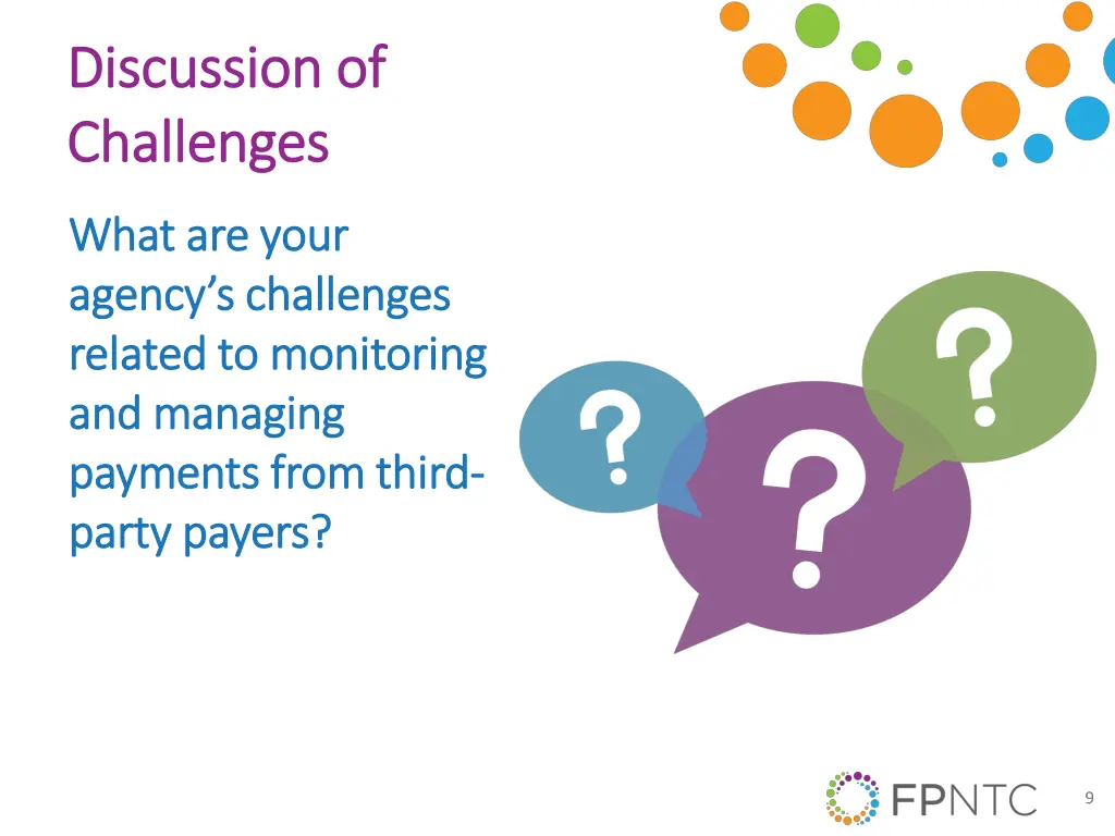 discussion of discussion of challenges challenges