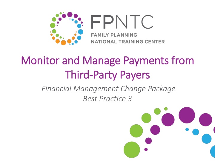 monitor and manage payments from monitor