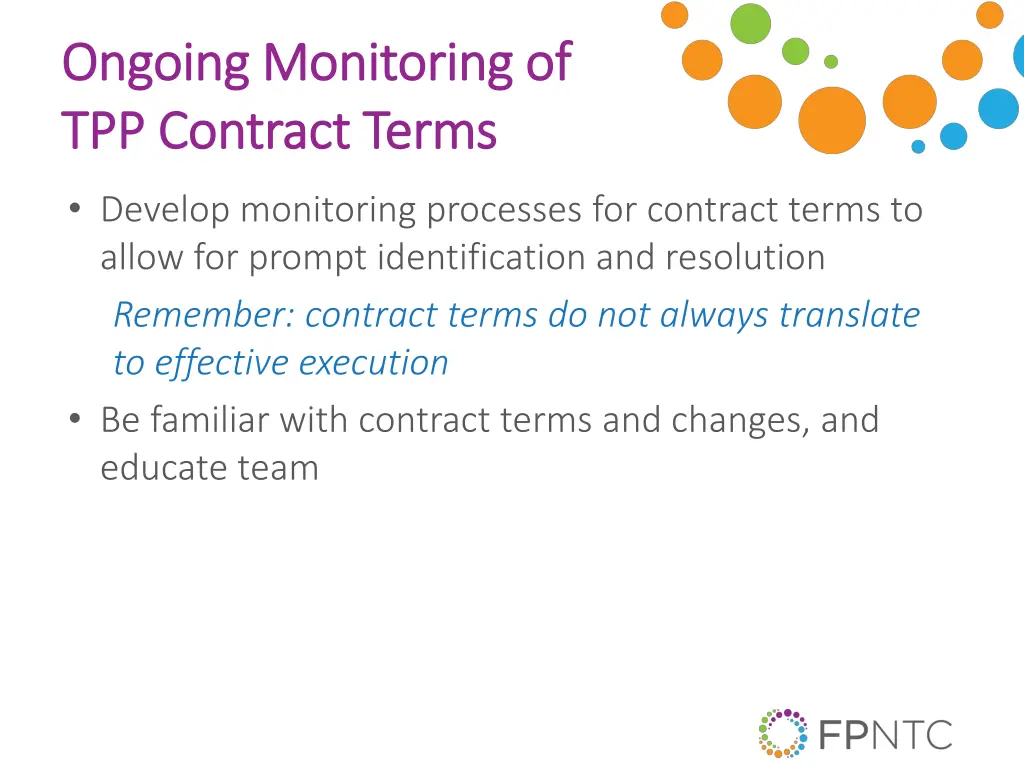 ongoing monitoring of ongoing monitoring