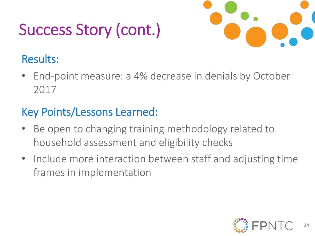 success story cont success story cont