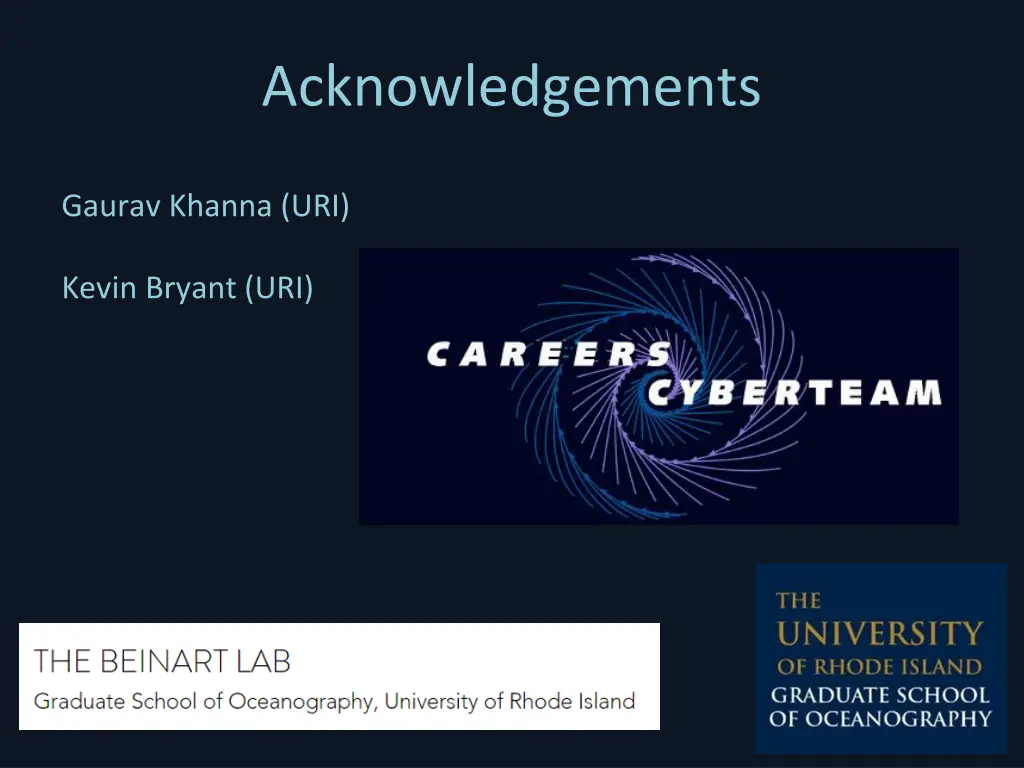 acknowledgements