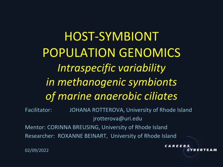 host symbiont population genomics intraspecific