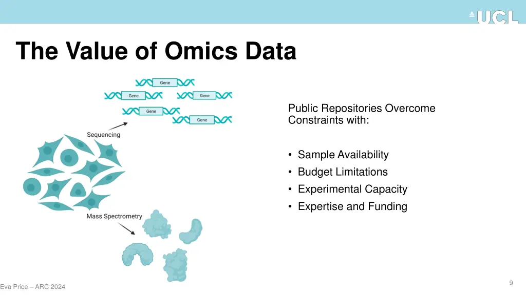 the value of omics data