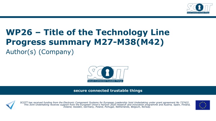 wp26 title of the technology line progress