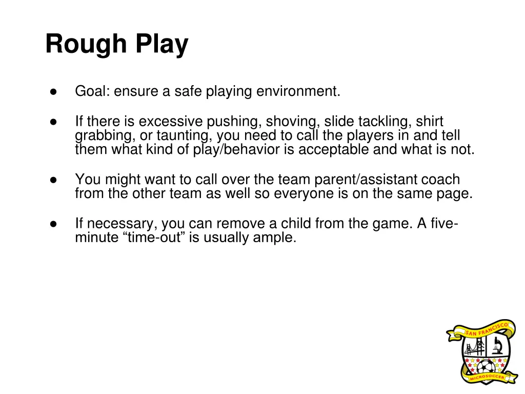 rough play
