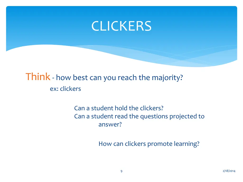 clickers