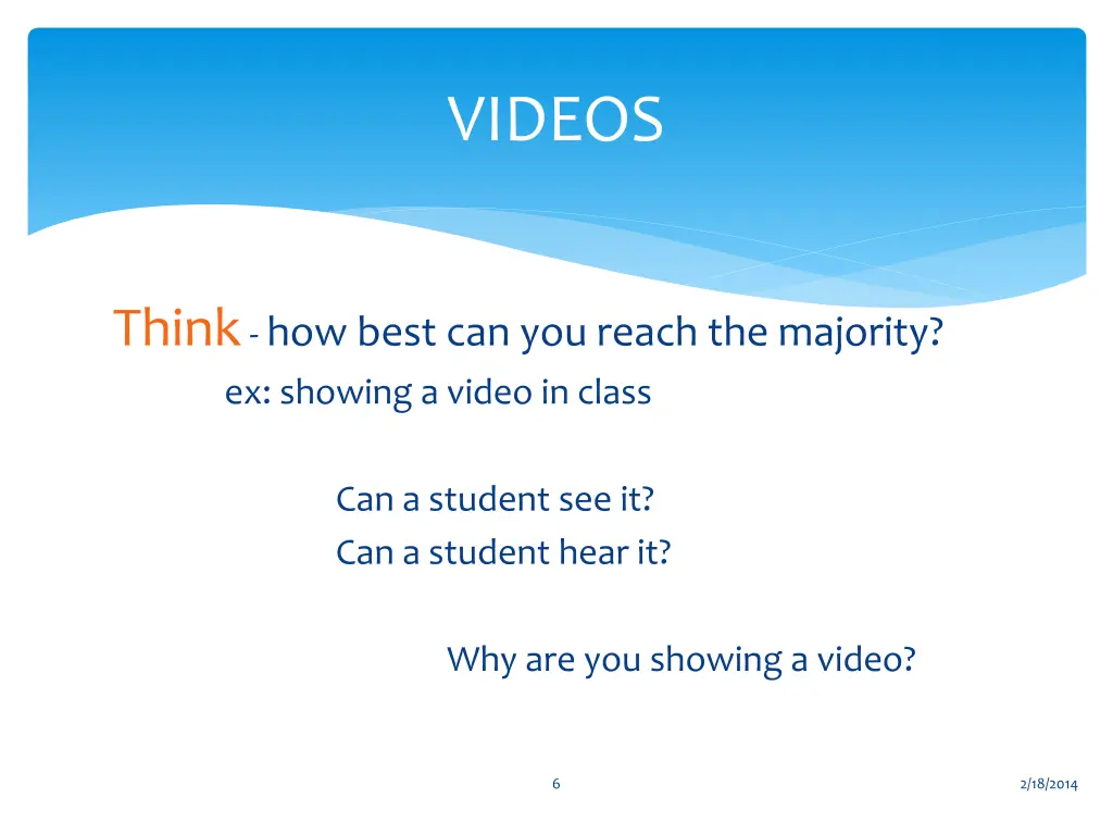 videos