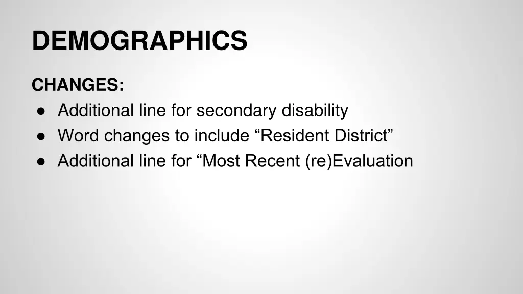 demographics 1
