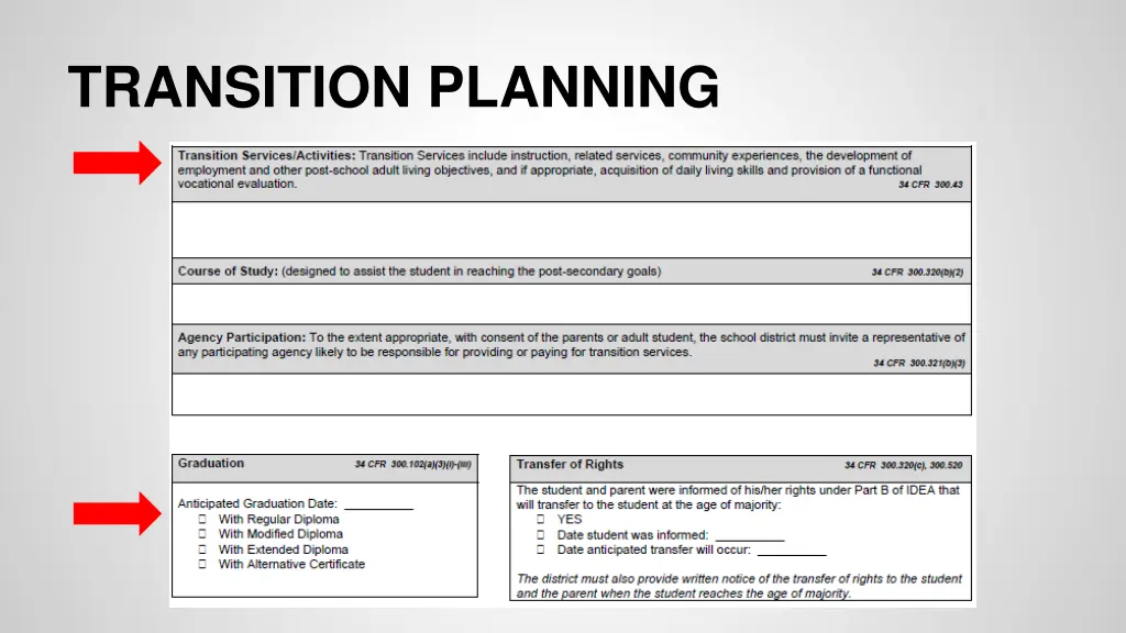 transition planning 1