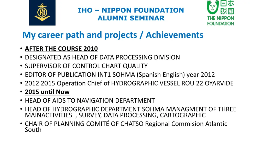 iho nippon foundation alumni seminar 2