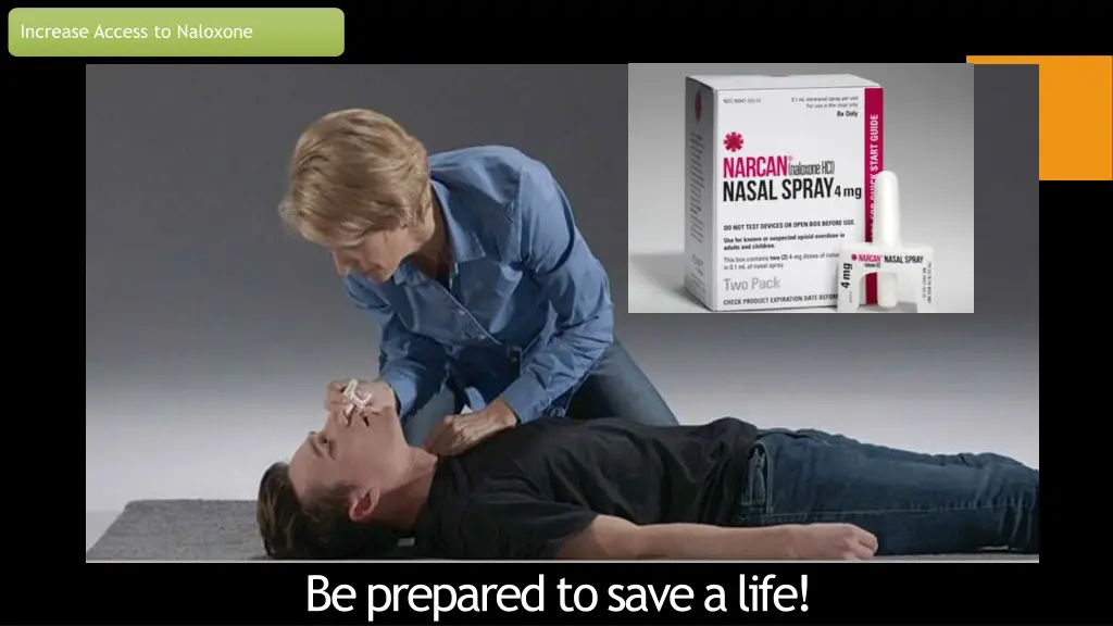 increase access to naloxone