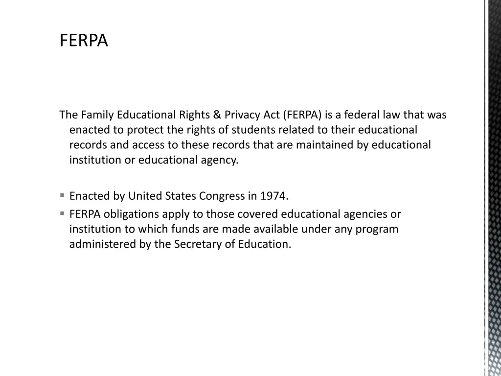ferpa