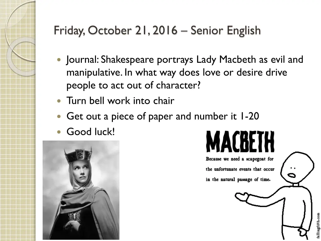 friday october 21 2016 senior english