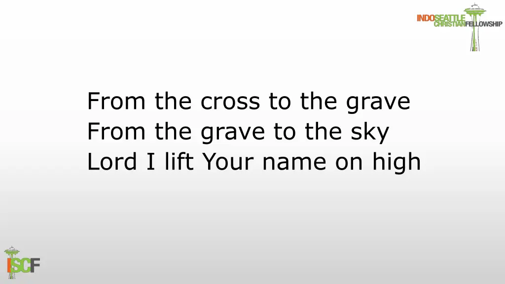 from the cross to the grave from the grave