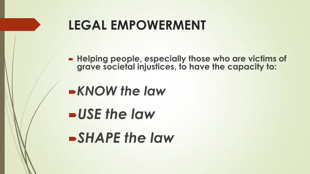 legal empowerment