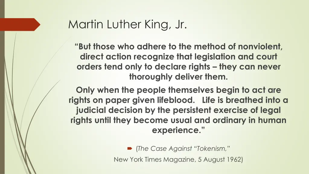 martin luther king jr