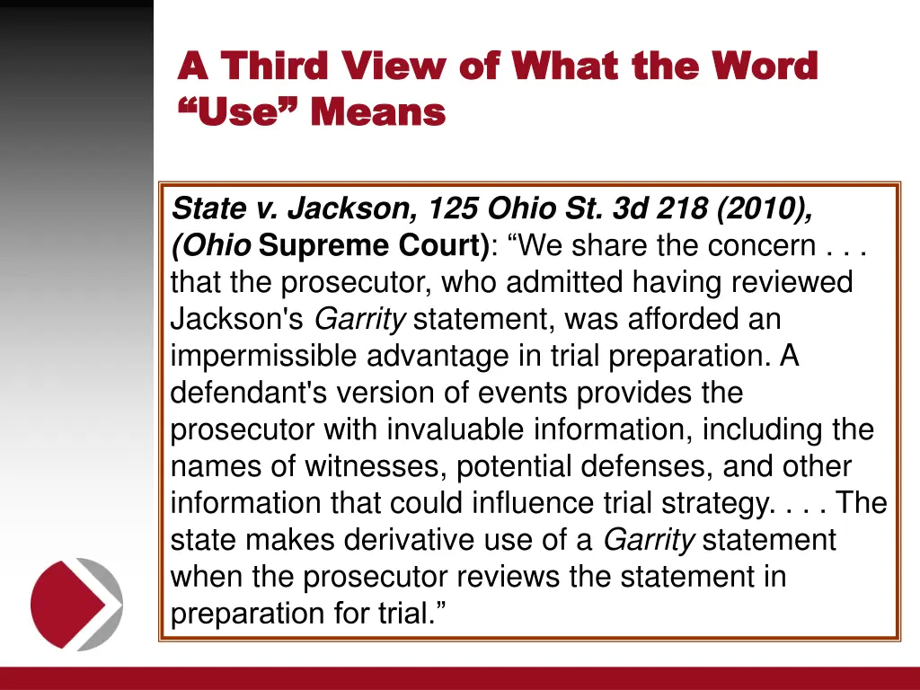 a third view of what the word a third view
