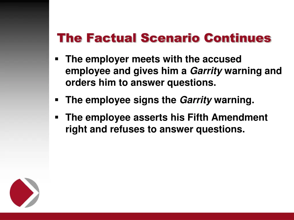 the factual scenario continues 1