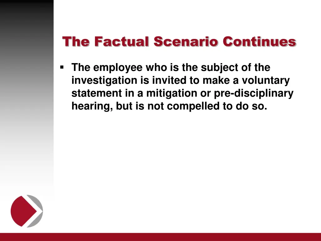 the factual scenario continues 6