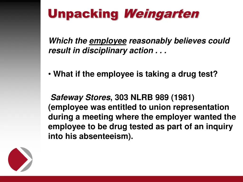 unpacking weingarten 1