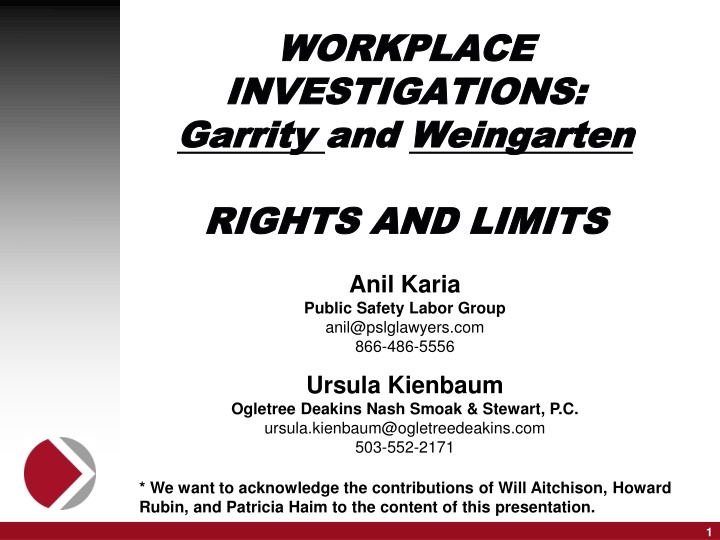 workplace workplace investigations investigations