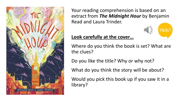 your reading comprehension is based on an extract