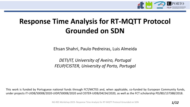 response time analysis for rt mqtt protocol