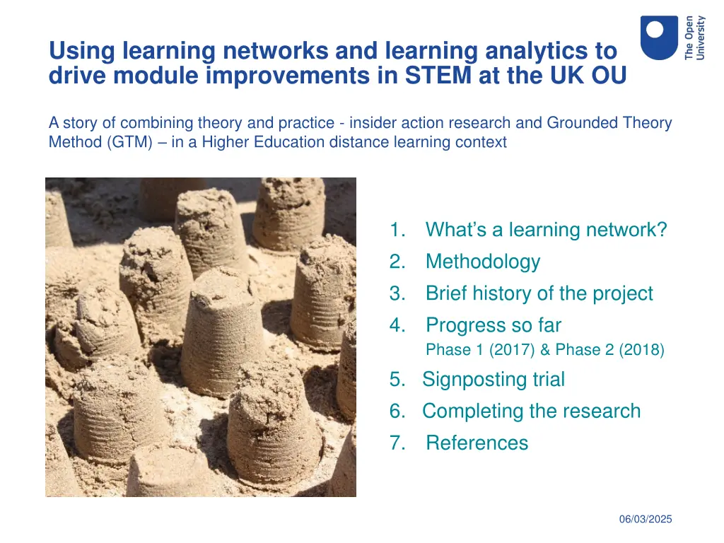 using learning networks and learning analytics