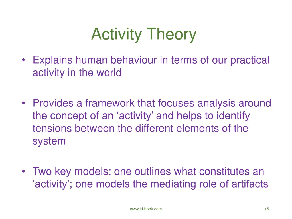 activity theory