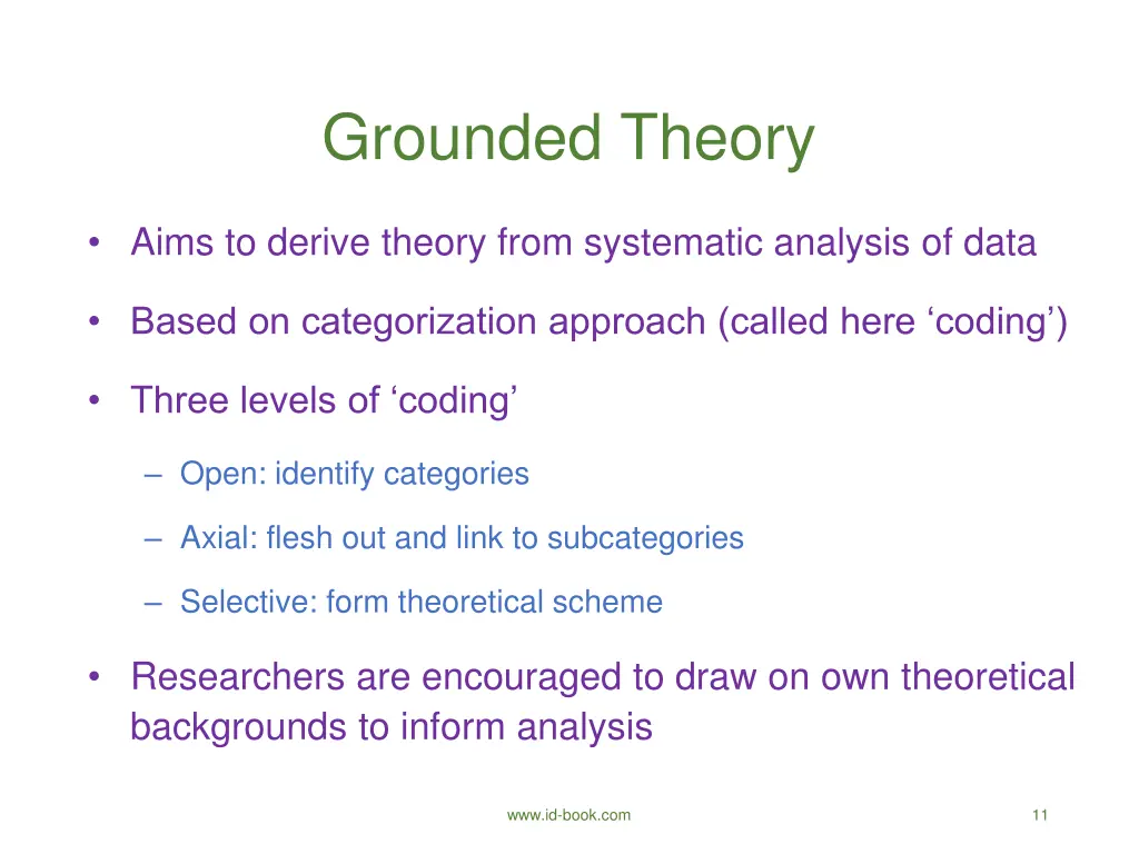 grounded theory