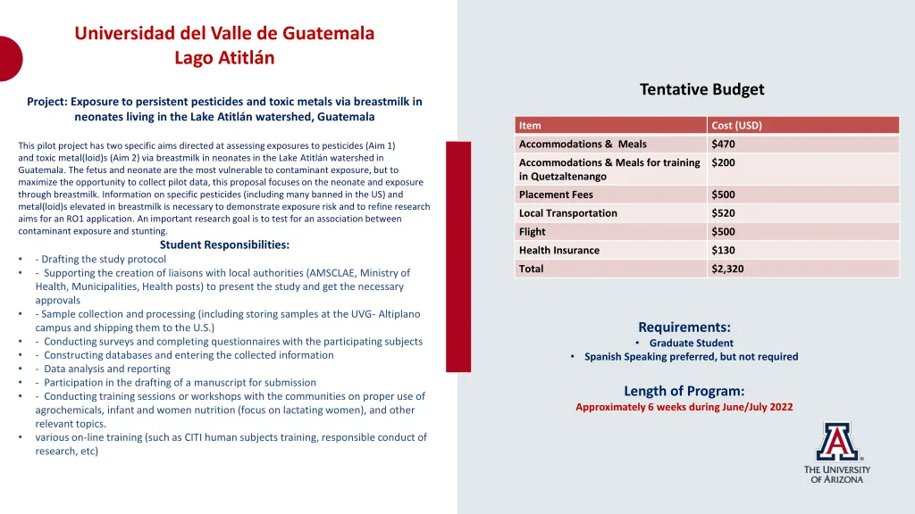 universidad del valle de guatemala lago atitl n