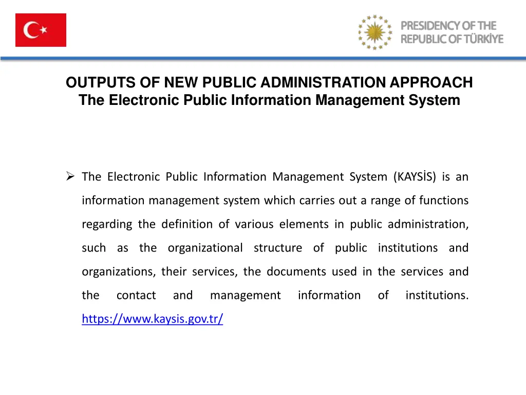 outputs of new public administration approach 1