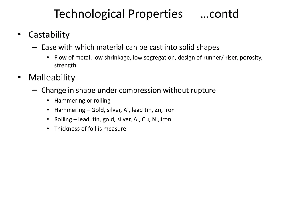technological properties 1