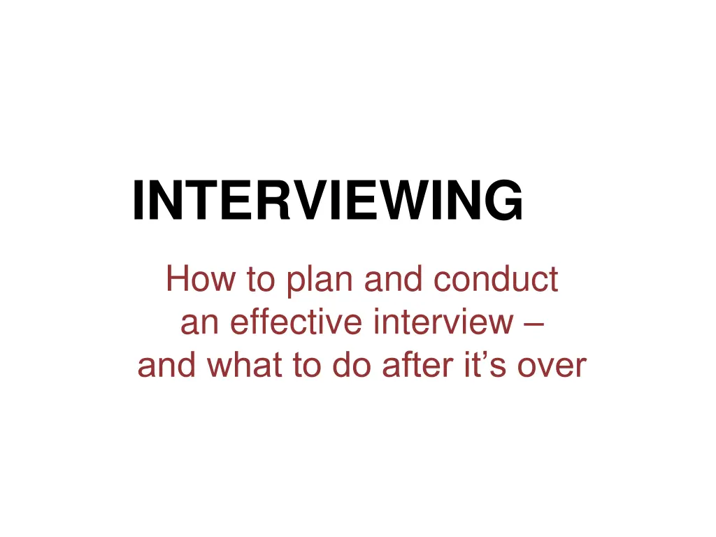 interviewing 1