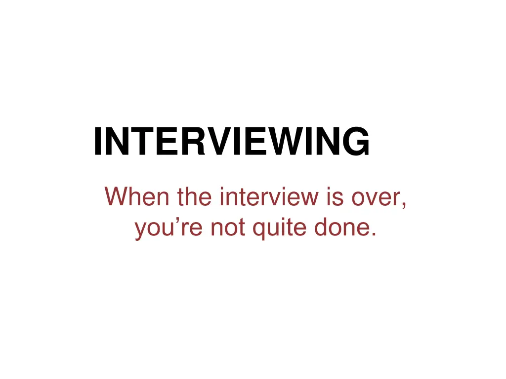interviewing 3