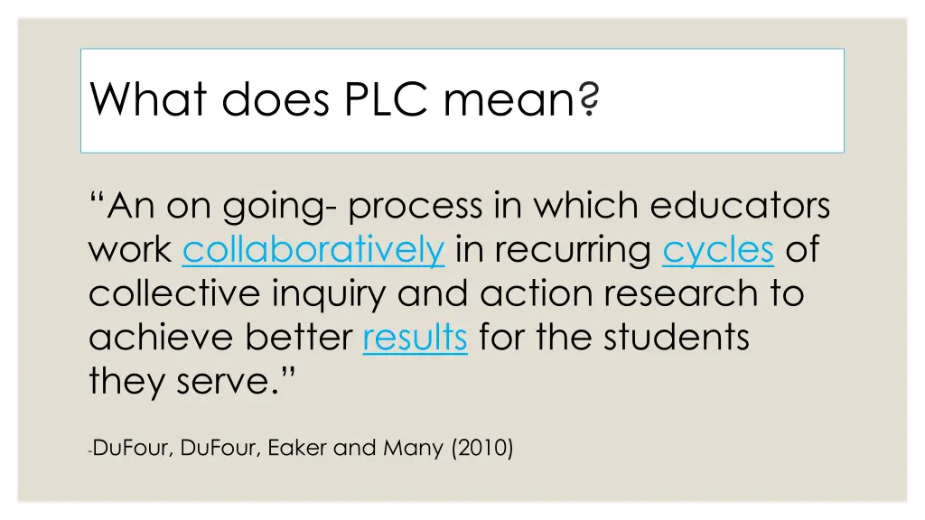 what does plc mean
