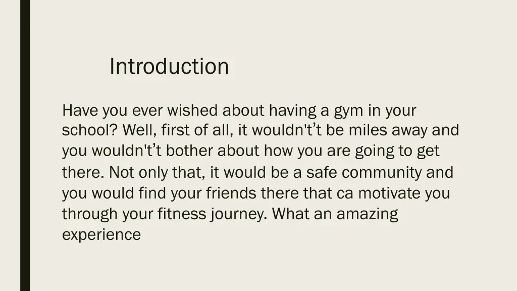 introduction