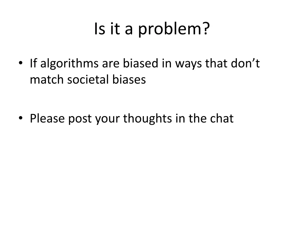 is it a problem 2