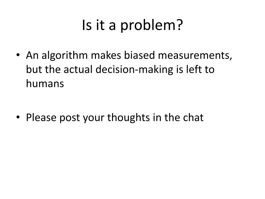 is it a problem 3
