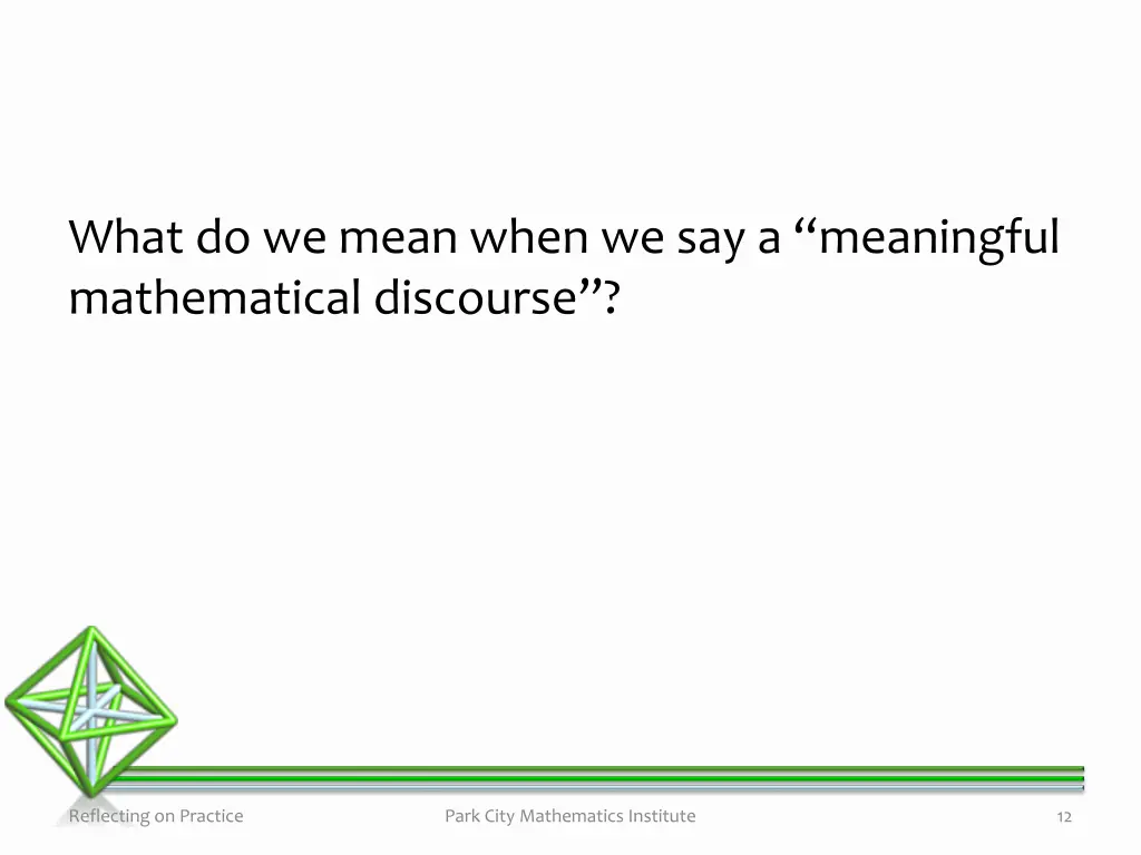 what do we mean when we say a meaningful