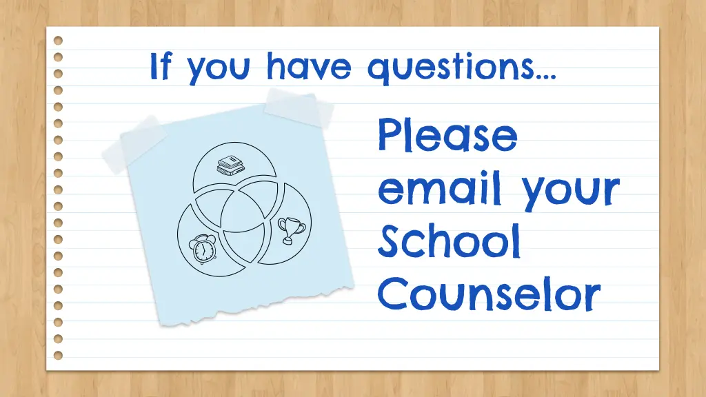 if you have questions