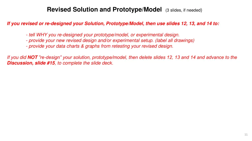 revised solution and prototype model 3 slides