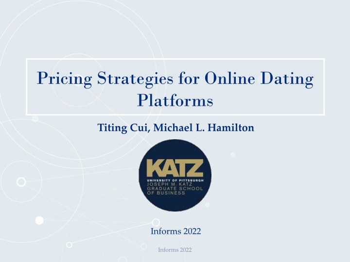 pricing strategies for online dating platforms