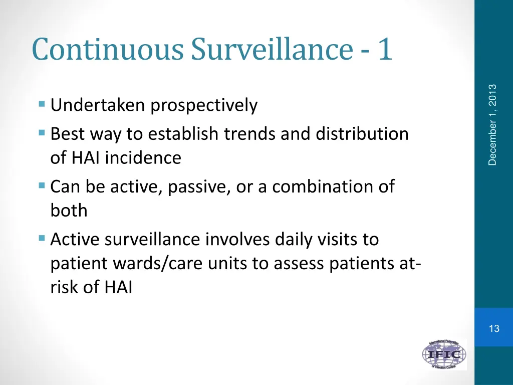 continuous surveillance 1