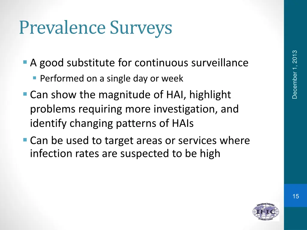 prevalence surveys
